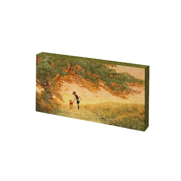 Disney Store - Yano Man Winnie the Pooh Leinwand (aus Kunststoff) 120-teiliges Puzzle - Film - Winnie the Pooh - 11x22.3x2cm - mit Wandhalterung