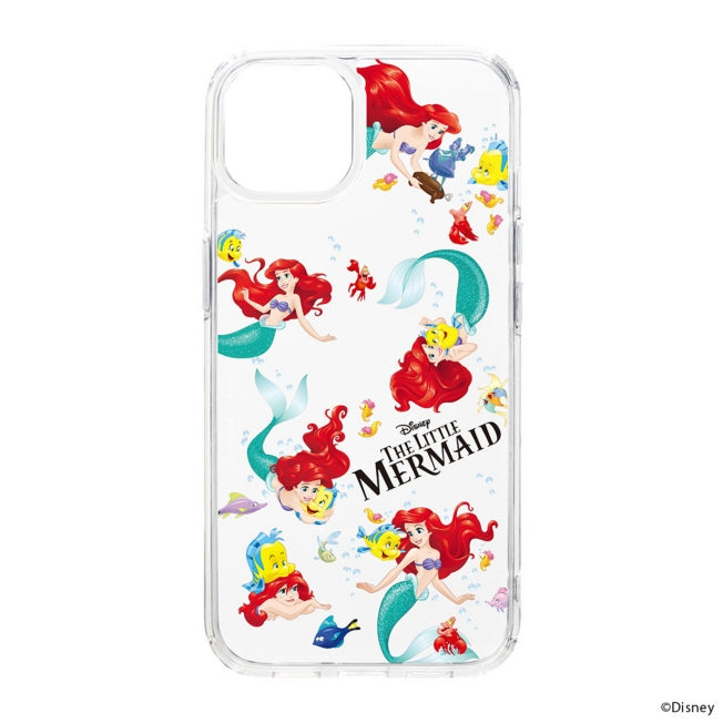 Disney Store - Ariel iPhone 15 Clear Hybrid Case - Mobile Phone Case