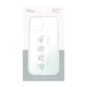 Disney Store - Ariel IIIIfit Clear (Einfach passend) iPhone 13 / 14 (6.1 Zoll) Fall DNG-23AR - Handyhülle