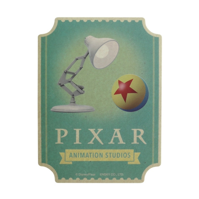 Disney Store - PIXAR! PIXAR! PIXAR! / PIXAR Ball &amp; PIXAR Lamp - travel stickers