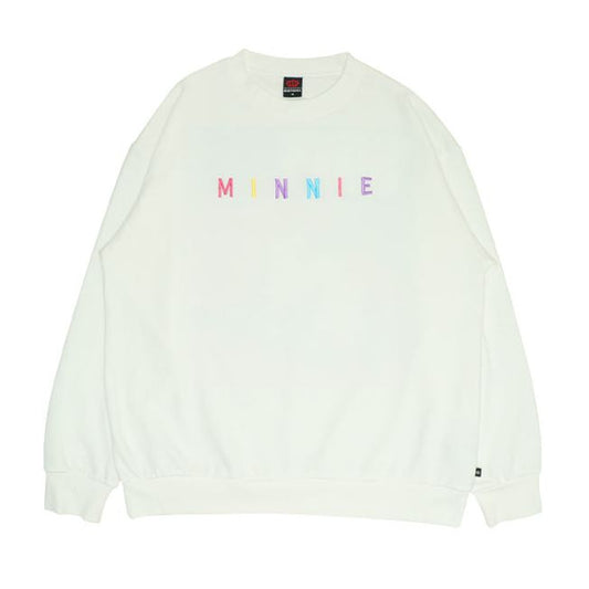 Disney Store - Minnie Parent-child Matching Character Trainer 0129A / Unisex Men and Women Joint Link Coordinating Sweater Sweatshirt Material Long Sleeve - Sweatshirt