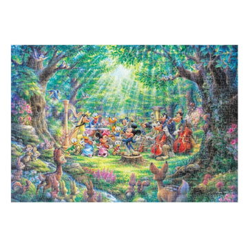 Disney Store - Mickey Mouse Stained Art Puzzle 500 pieces "Forest Harmony" - Puzzle