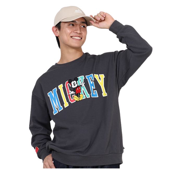 Disney Store - Mickey Matching Colorful Logo Sweatshirt 0044A - Unisex Sweatshirt