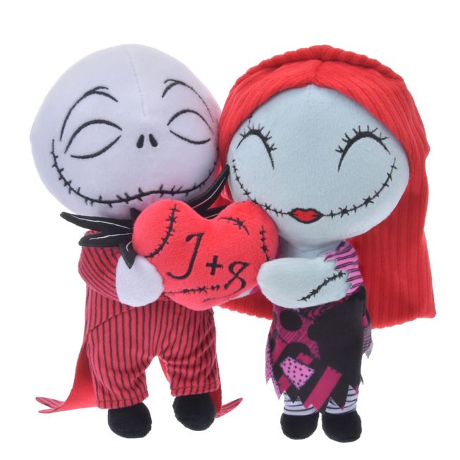 Disney Store - Jack Skellington & Sally Plüschtiere - Valentinstag 2025