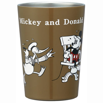 Disney Store - Kombini Kaffee Edelstahlbecher (M) [400ml] Mickey Mouse STCV2 - Trinkbecher