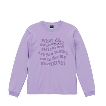 Disney Store - CHDYLT220803 Purple/Mickey &amp; Minnie/Long Sleeve Shirt/Birthday (Purple) - Long Sleeve Shirt