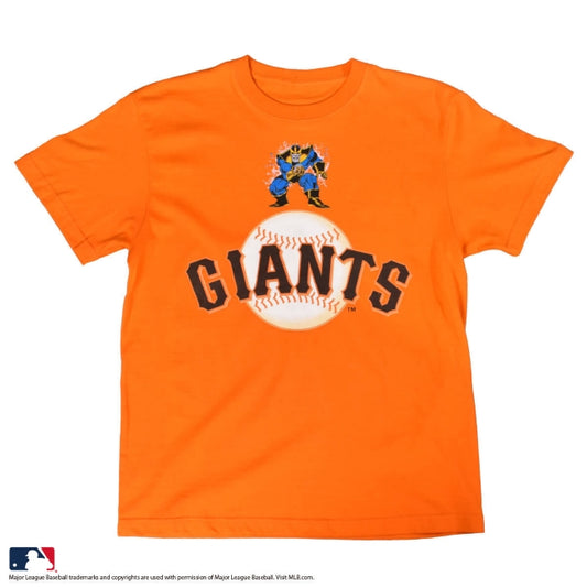 Disney Store - Marvel (マーベル) / Thanos MLB / San Francisco Giants T-Shirt (PONEYCOMB PLATINUM) - T-Shirt