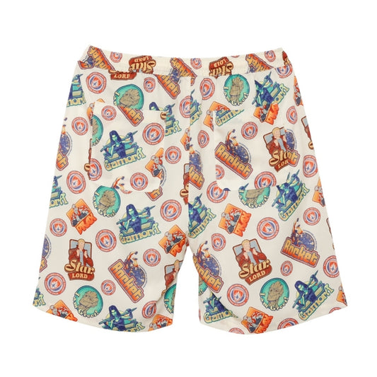 Disney Store Marvel All-Over Wide Half Pants 24 Icons Shorts