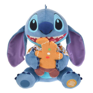 Disney Store - Stitch Gingerbread Cookie Disney Stitch Attacks Snacks - Plush Toy