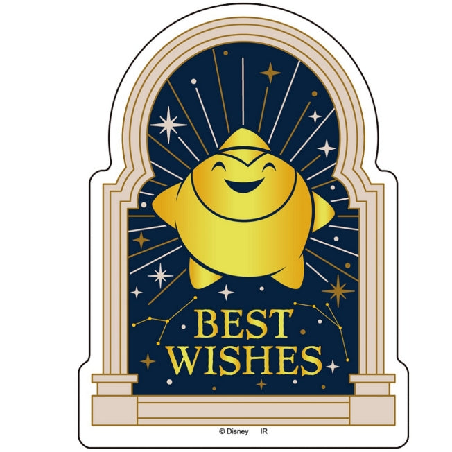 Disney Store - Disney Film "Wish" Foil Stamping Sticker B - Accessories