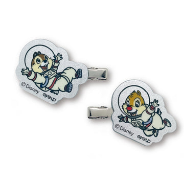 Disney Store - Acryl Haarspangen Set (Astronaut/Chip & Dale) - Haaraccessoire Japan Disney Store