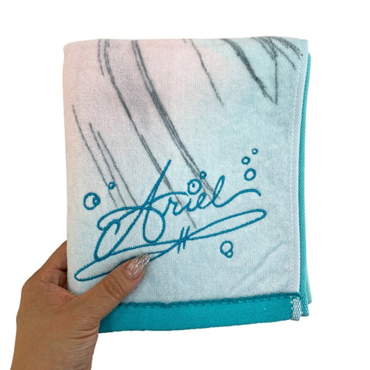 Disney Store The Little Mermaid Ariel Face Towel - Bathroom Accessories