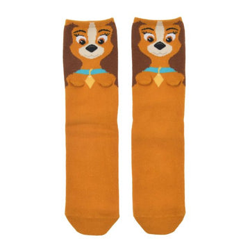 Lady and the Tramp Puffy Face Pukupuku 23-25 - Socks