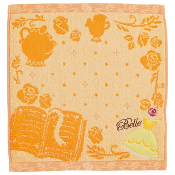 Disney Store Beauty and the Beast Belle Washcloth Yellow Dress Bathroom Accessory