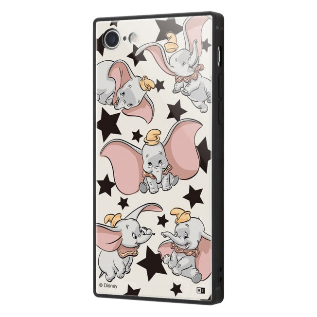 Disney Store - iPhone SE（第3世代）/SE（第2世代）/8/7/「ディズニーアニメーション『ダンボ』」/耐衝撃ガラスケース KAKU/『ダンボ/クラシック』_01【受注生産】 - Handyhülle