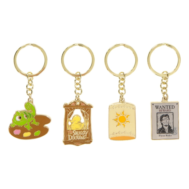 Disney Store - Rapunzel Keychain Set of 4 - Accessory