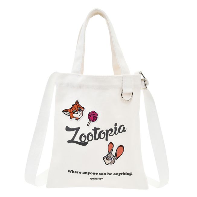 Disney Store - Judy Hopps & Nick Wilde 2-Wege Logo Einkaufstasche - Tote Bag Collection