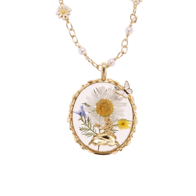 Disney Store - Alice Halskette mit Blumen - Schmuck Japan Disney Store