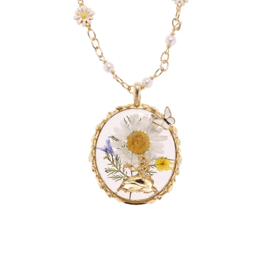 Disney Store - Alice Halskette mit Blumen - Schmuck Japan Disney Store