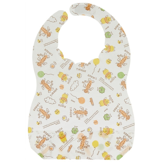 Disney Store - Winnie the Pooh Disposable Baby Bibs [Pack of 10] - Baby Bibs