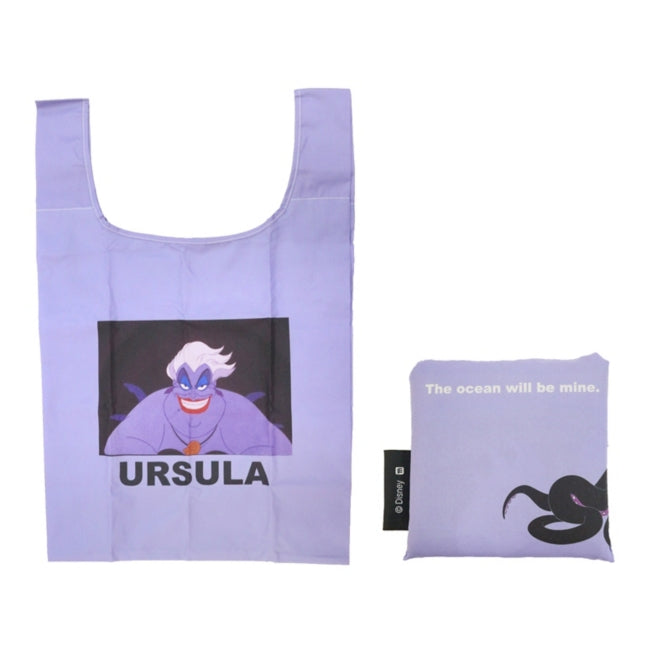 Disney Store - Disney Villains Eco-Tasche mit Grafik/ Ursula - Einkaufstasche Japan Disney Store