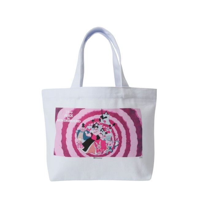 Disney Store - Plus Anq Alice in Wonderland Design Movie Collection Canvas Shopping Bag