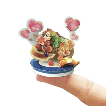 Disney Store - Chip &amp; Dale Metallic Nano Puzzle "Chip &amp; Dale" - Puzzle Toy