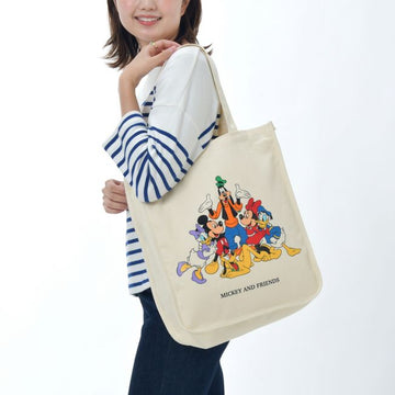 Disney Store - Mickey &amp; Friends Basic Tote Bag - Shopping Bag