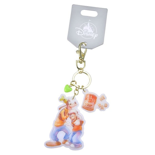 Disney Store Goofy &amp; Max Keychain Accessory