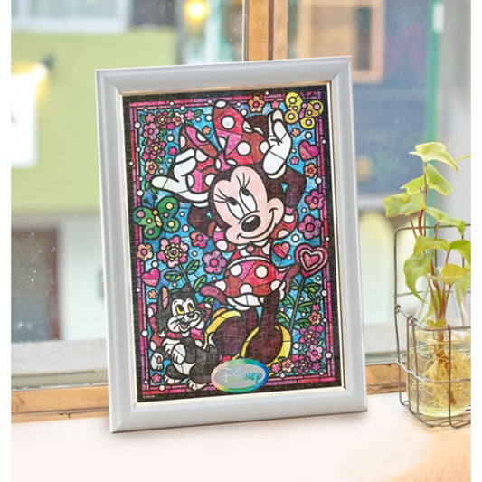 Disney Store - Minnie Maus Stained Art Puzzle 266 Teile "Minnie Maus Stained Glass" - Puzzle