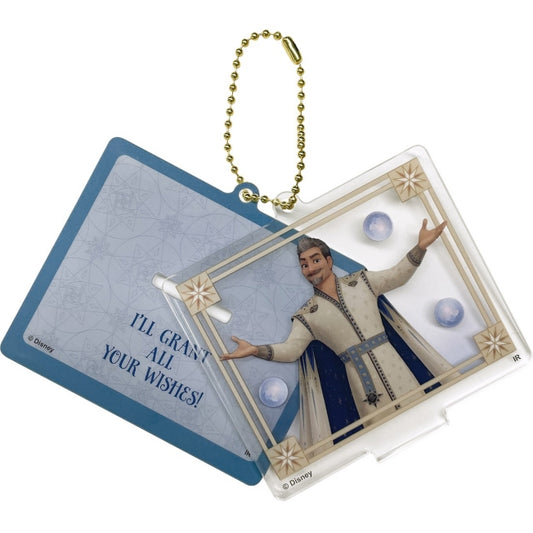 Disney Store - Disney Film "Wish" Slide Acryl Schlüsselanhänger - Accessoire Japan Disney Store