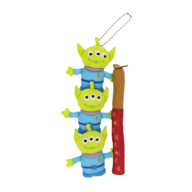 Disney Store - Plüsch-Anstecknadel Little Green Men - Accessoire