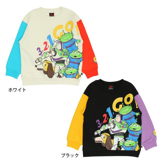 Disney Store - Toy Story Character Fleece Sweatshirt 0039K / Woody Buzz Lightyear Rex Slinky Alien - Children's sweater