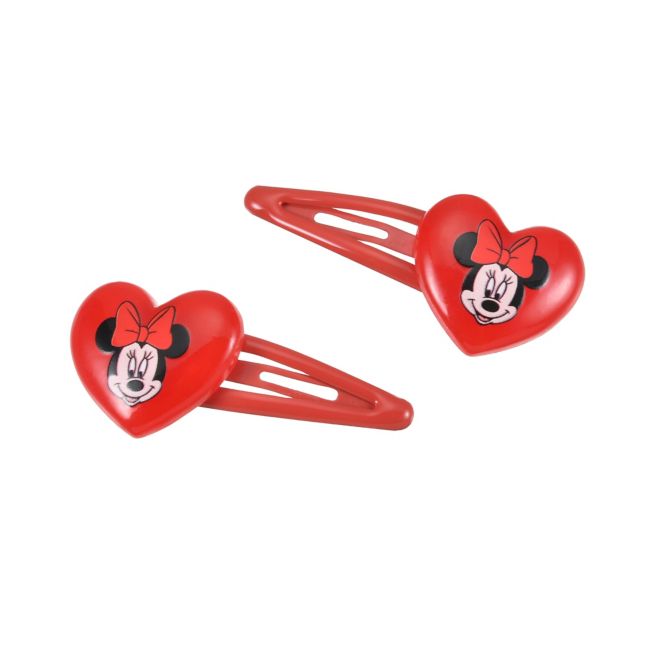 Disney Store - Minnie Haarspangen Set mit schlafendem Herz - Haaraccessoire