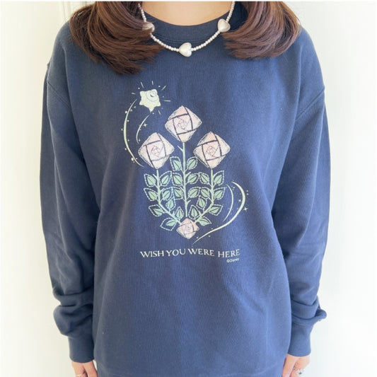 Disney Store - Chara Choice Wunsch / 8,4 Unzen Sweatshirt / Marineblau - Sweatshirt