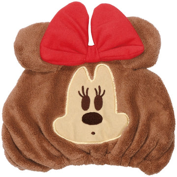 Disney Store - Schnelltrocknende Tierhandtuchkappe mit Saugfunktion Minnie Mouse - Badeaccessoire