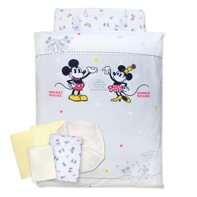 Disney Store - Mickey Minnie Babybettwäsche 11-teiliges Set - Bettwäsche