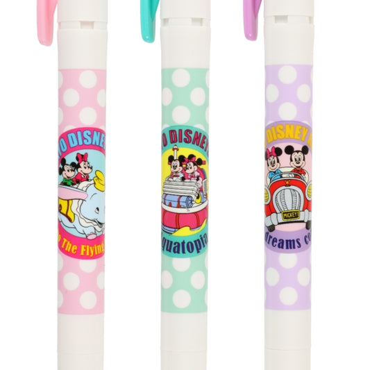 Disney Store - Line Marker (Mildliner) 3 Colors 3 Pack - Stationery