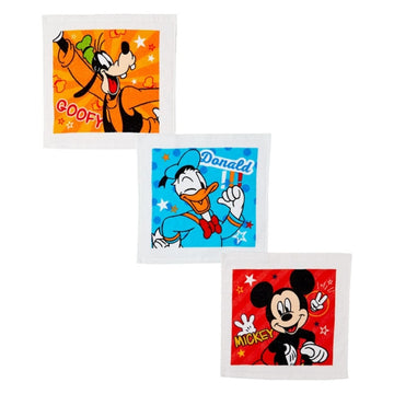 Disney Store - Mickey &amp; Friends towel set of 3 True Boys - bathroom accessory