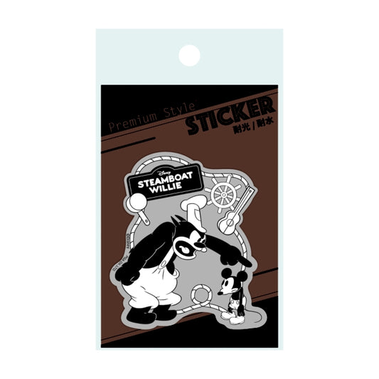 Disney Store - Steamboat Willie Sticker - Accessories