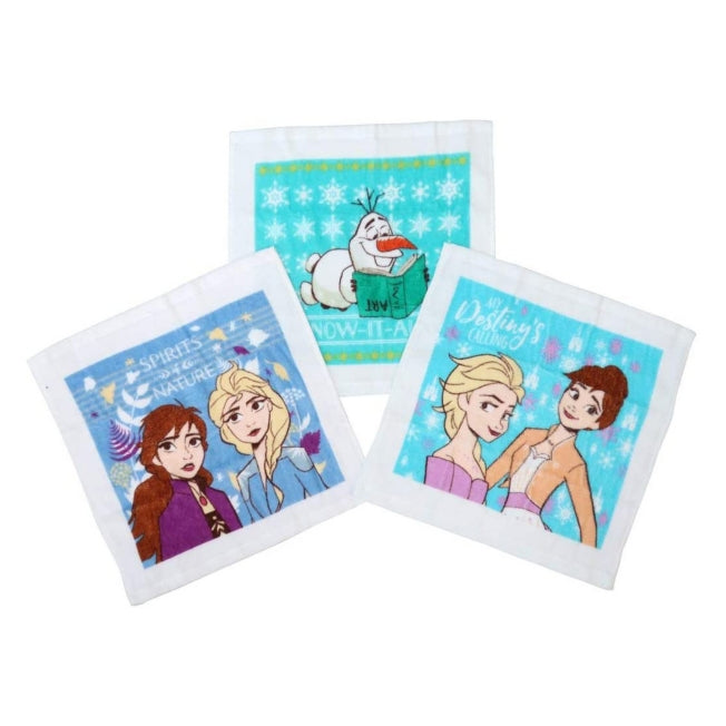 Disney Store Frozen Towel Set with Napkin Holder Snow Life Bathroom Accessory