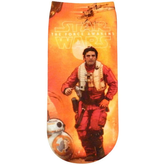 Disney Store - Star Wars Print Socken EP7 Poe & BB-8 - Socken Japan Disney Store