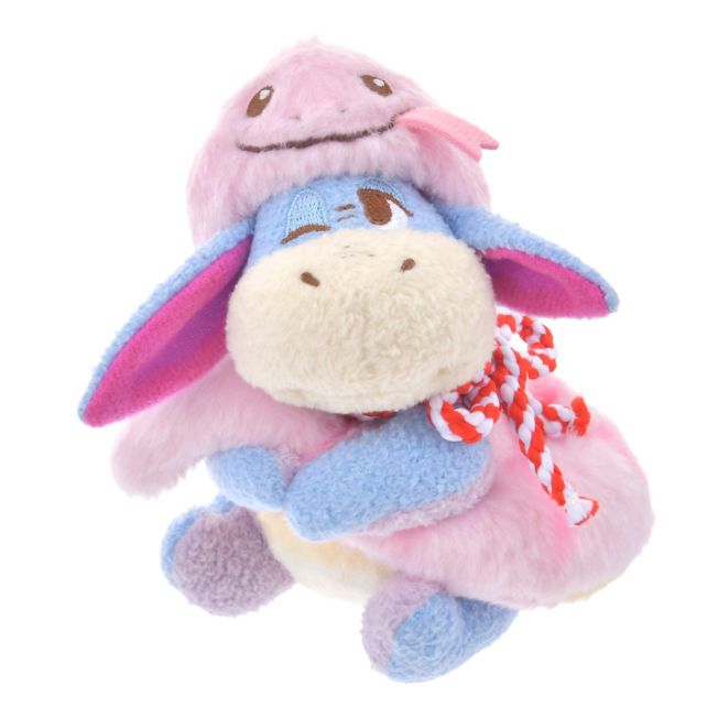 Disney Store - Eeyore Plüsch Schlüsselanhänger - Accessoire