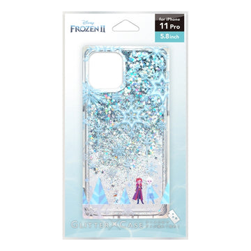 Disney Store Frozen 2 Blue Glitter Case for iPhone 11 Pro Phone Case