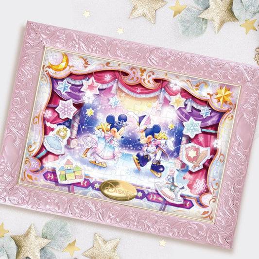 Mickey & Minnie Holographisches Kristall-Puzzle 108 Teile