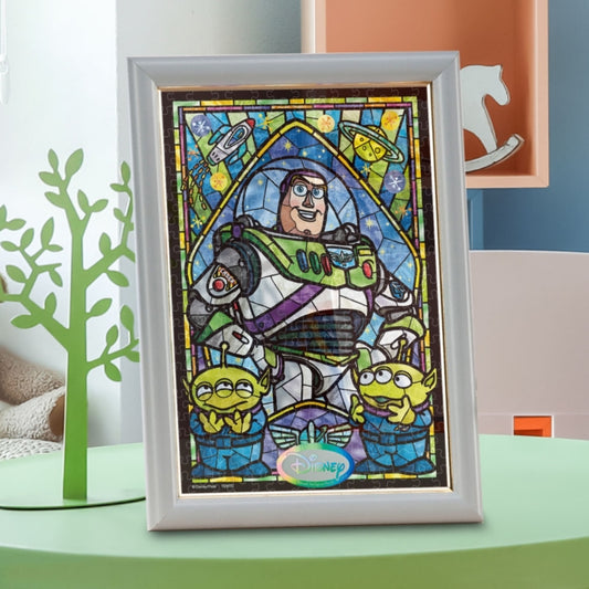 Disney Store - Buzz Lightyear Stained Glass Puzzle 266 Teile - Puzzle