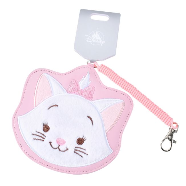 Disney Store - Marie Fashionable Cat Ticket Case &amp; ID Holder Die Cut FUWAMOCO ZAKKA