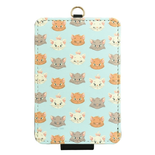 Disney Store - Marie & Berlioz & Toulouse Babyblau IC-Kartenhülle - Accessoire Japan Disney Store