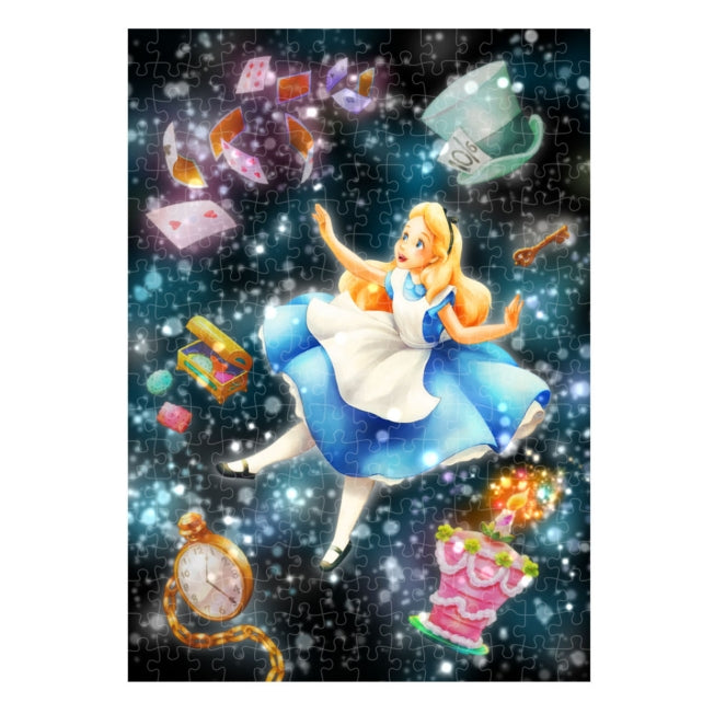 Disney Store - Alice Stained Art 266-teiliges Puzzle - Spielzeug