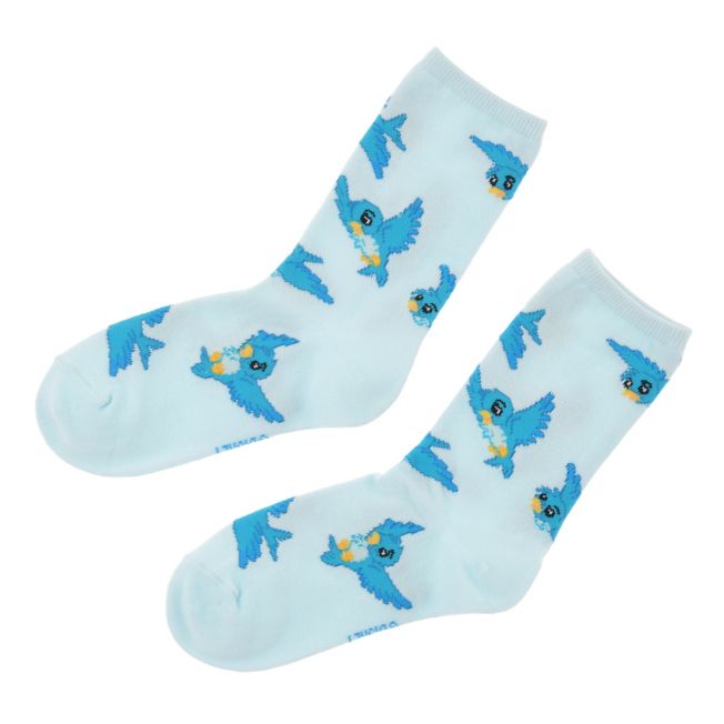 Disney Store - Blaue Vogel Cinderella Blau 23-25 - Socken